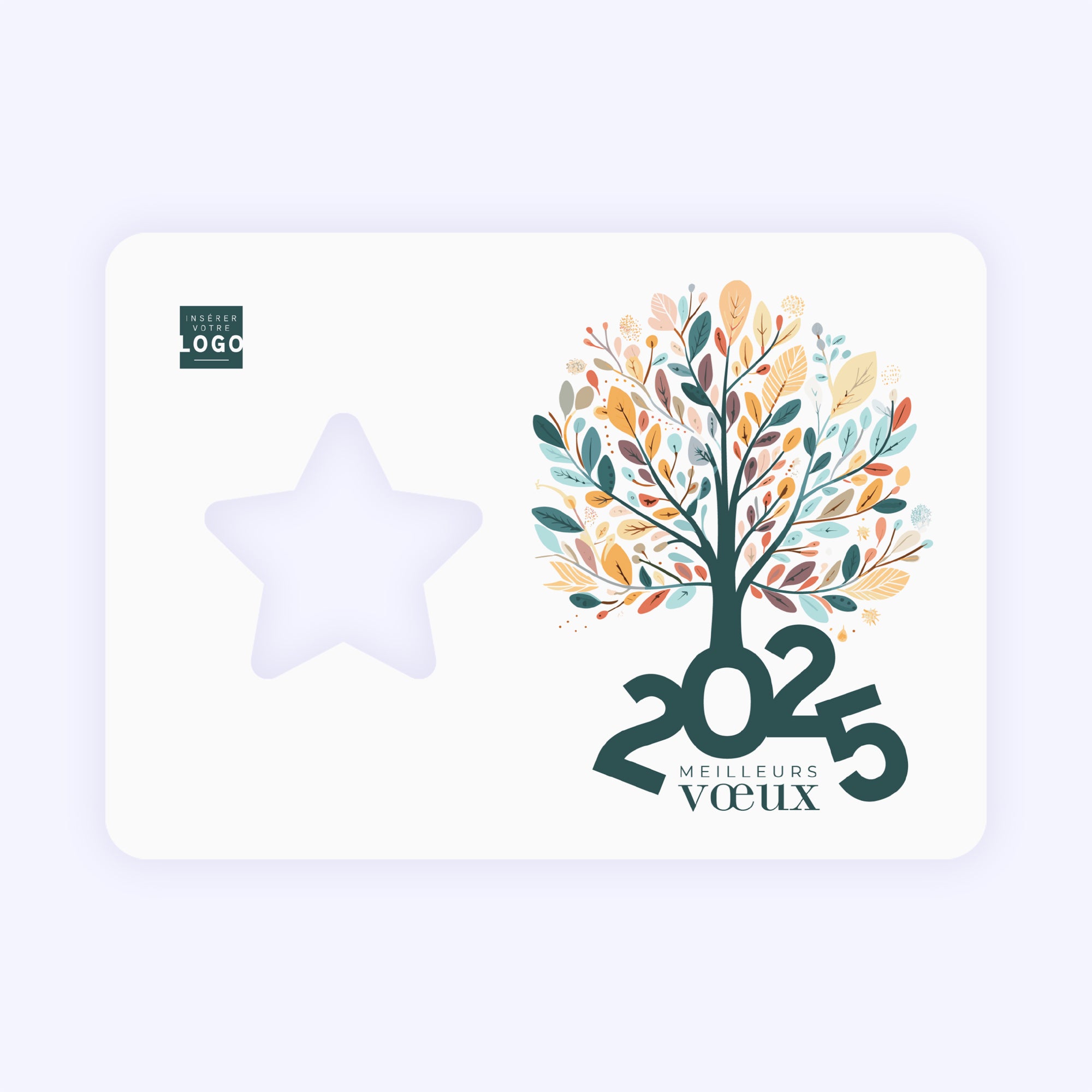 Les racines de l'arbre | Vœux professionnels • Carte de voeux photo N° 1