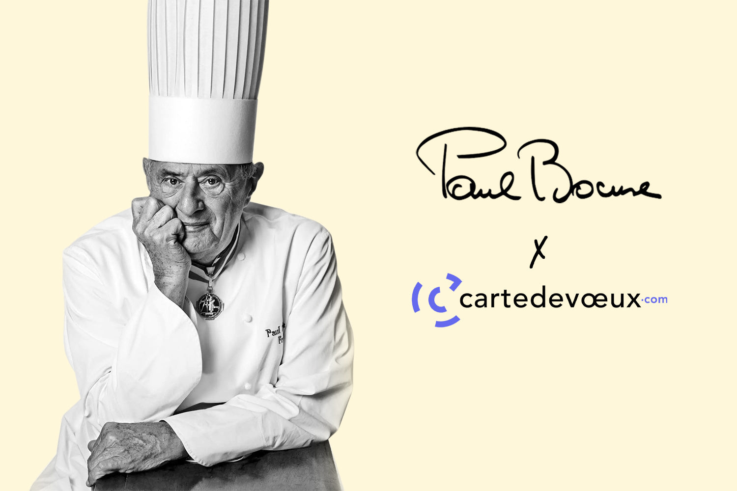 cartes de voeux chocolat Paul Bocuse